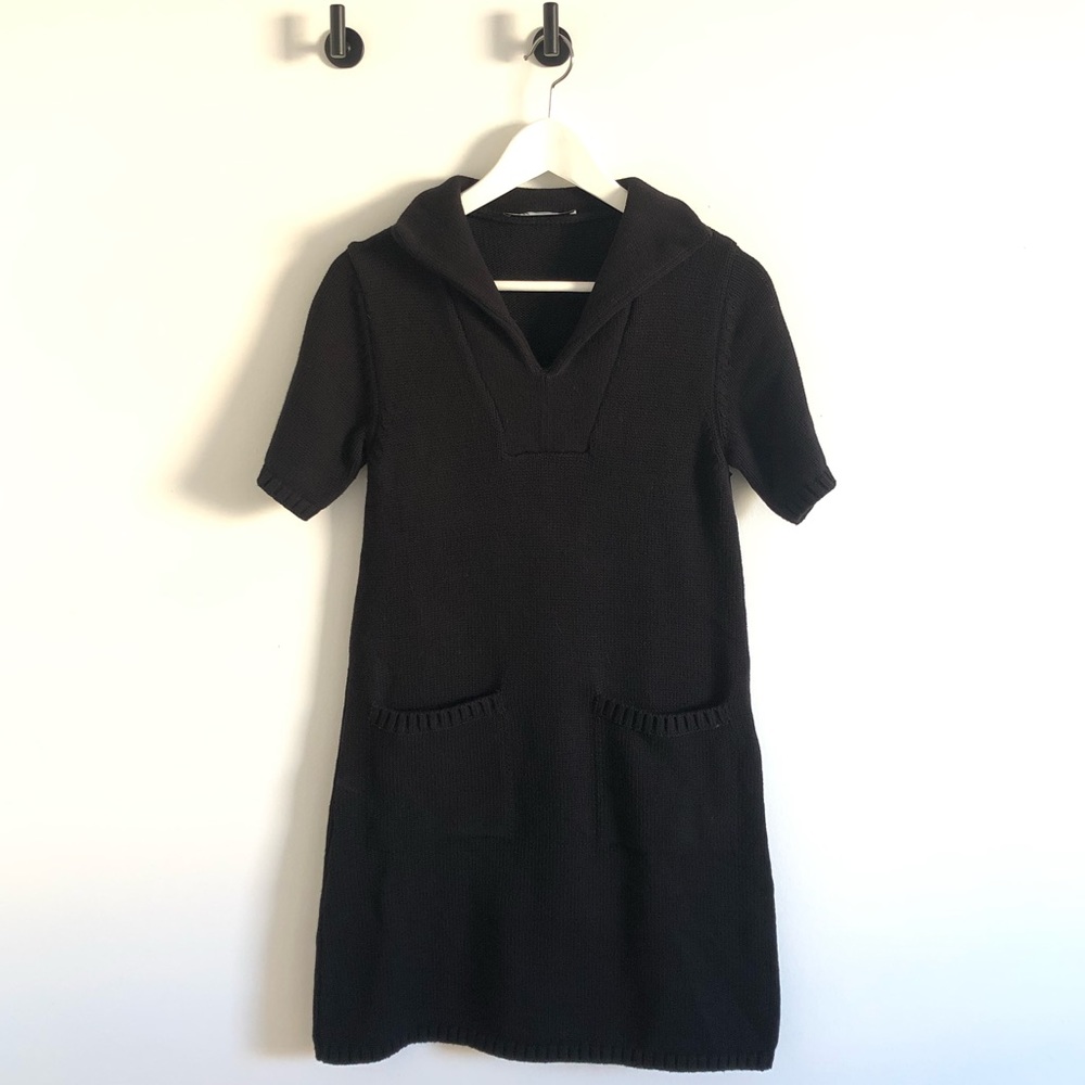 Zara Knitted Polo Dress